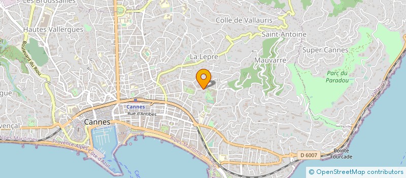 localisation de l'entreprise KAPITOL  CANNES