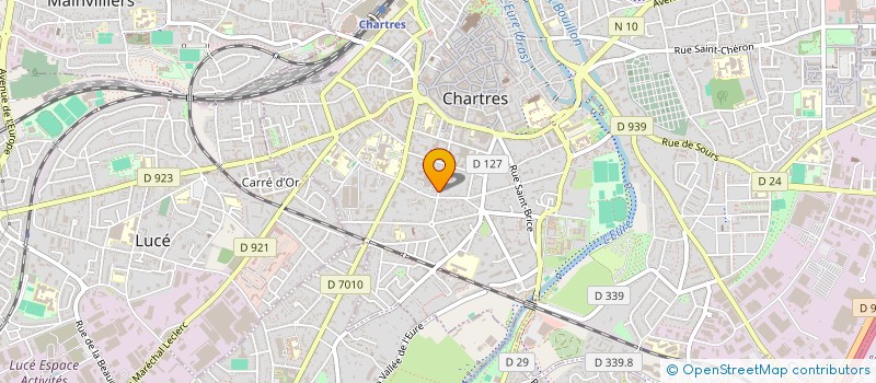 localisation de l'entreprise KAPITOL KREATION à CHARTRES