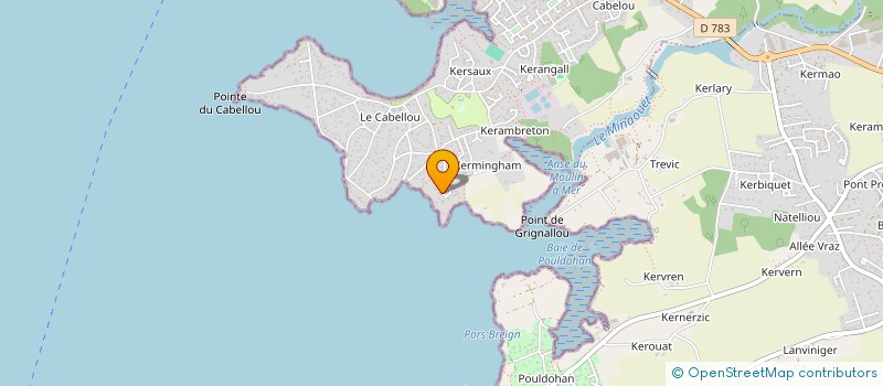 localisation de l'entreprise KAPIZOU  CONCARNEAU