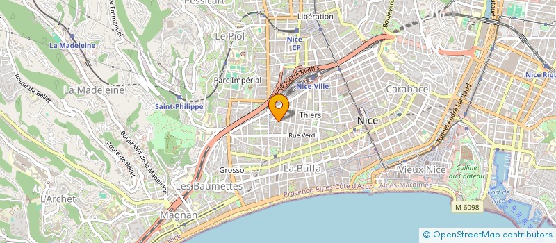 localisation de l'entreprise KAPLA à NICE