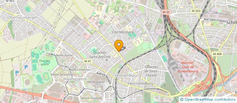 localisation de l'entreprise KAPLAN à STRASBOURG