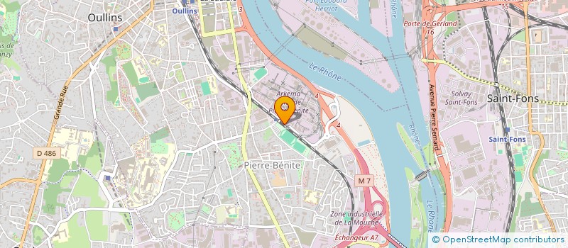 localisation de l'entreprise KAPLAN ENERGY  OULLINS-PIERRE-BENITE