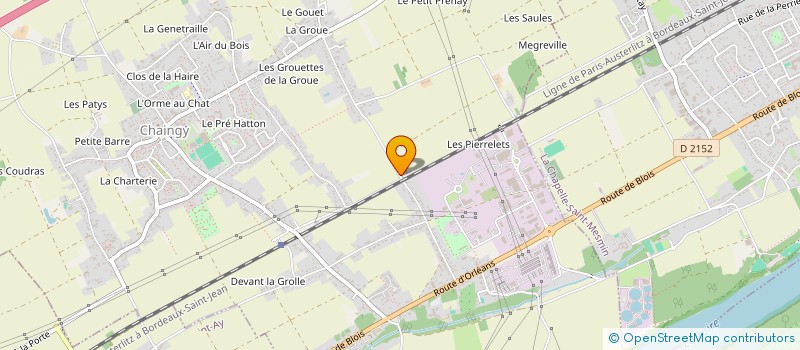 localisation de l'entreprise KAPLAN HOLDING INVESTISSEMENT  CHAINGY