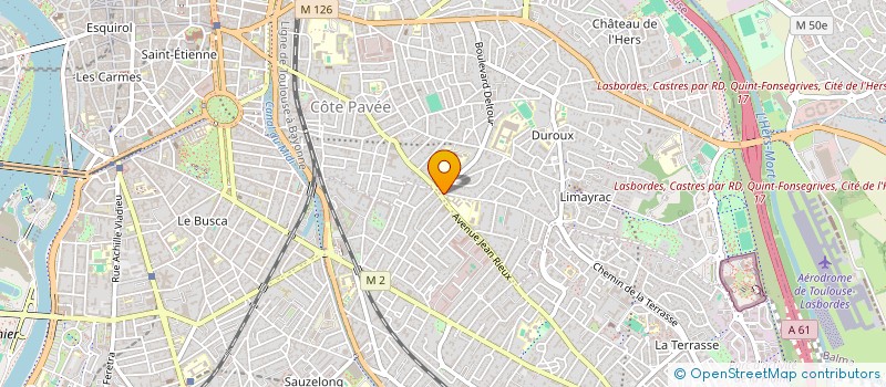localisation de l'entreprise KAPLAND INVEST à TOULOUSE