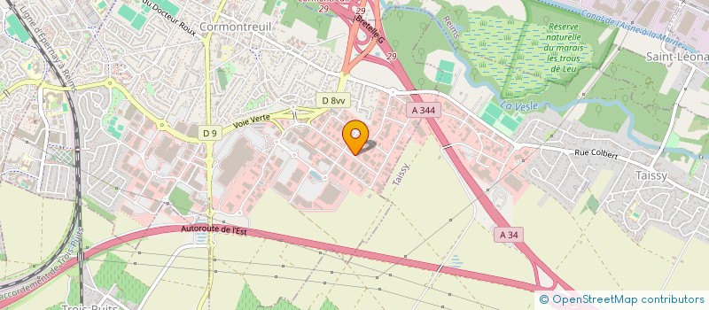 localisation de l'entreprise KAPOHL INVEST  CORMONTREUIL