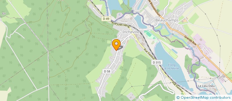 localisation de l'entreprise KAPOLIVERA  INCHEVILLE