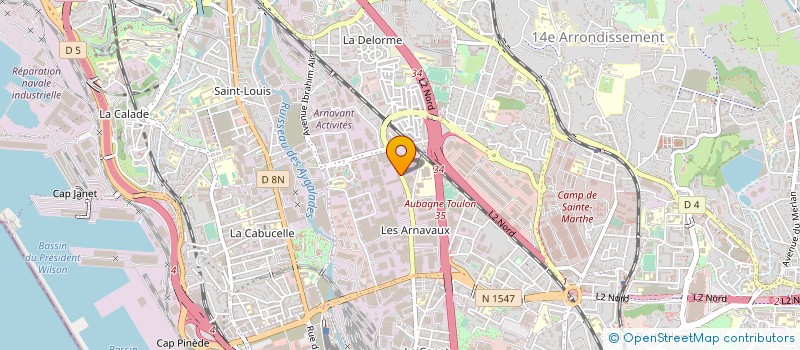 localisation de l'entreprise KAPORAL COLLECTIONS à MARSEILLE