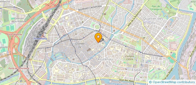 localisation de l'entreprise KAPOUE à STRASBOURG