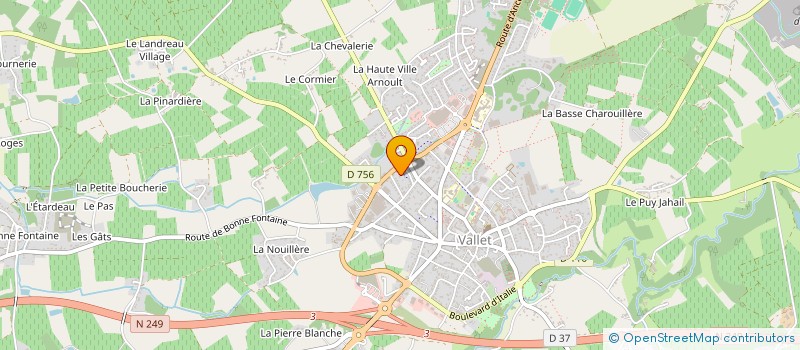 localisation de l'entreprise KAPOXY à VALLET