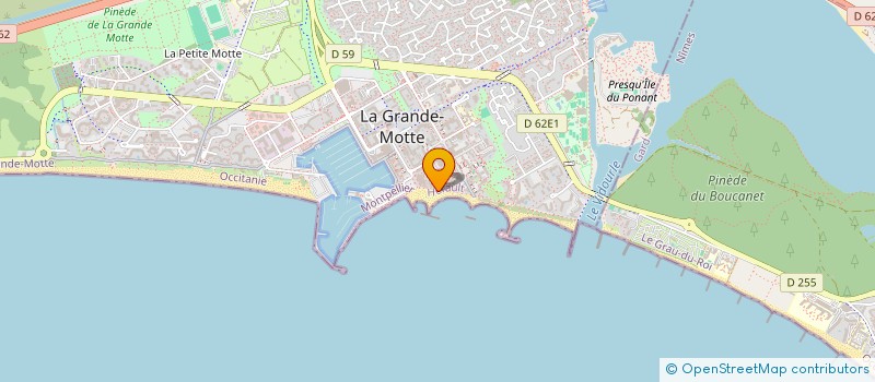 localisation de l'entreprise KAPPA  LA GRANDE-MOTTE