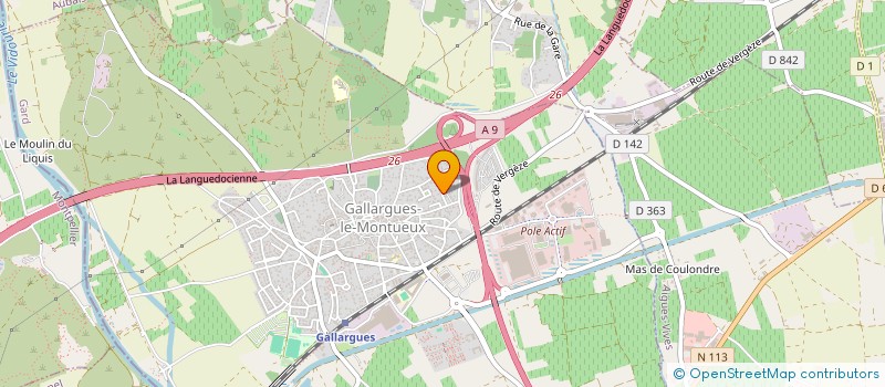 localisation de l'entreprise KAPPA  GALLARGUES-LE-MONTUEUX