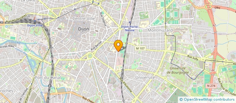 localisation de l'entreprise KAPPA AUDIT CONSEIL à DIJON