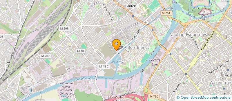localisation de l'entreprise KAPPA COMMUNICATION à LILLE