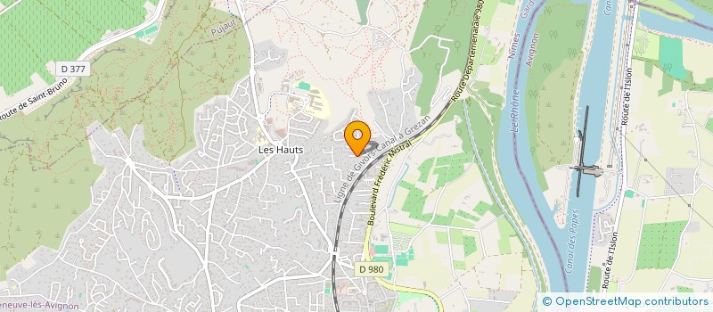 localisation de l'entreprise KAPPA DEVELOPPEMENT  VILLENEUVE-LES-AVIGNON