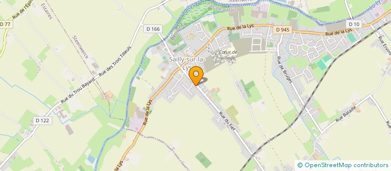 localisation de l'entreprise KAPPA DEVELOPPEMENT à SAILLY-SUR-LA-LYS