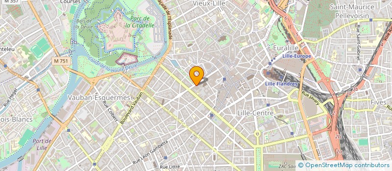 localisation de l'entreprise KAPPA DISTRIBUTION à LILLE