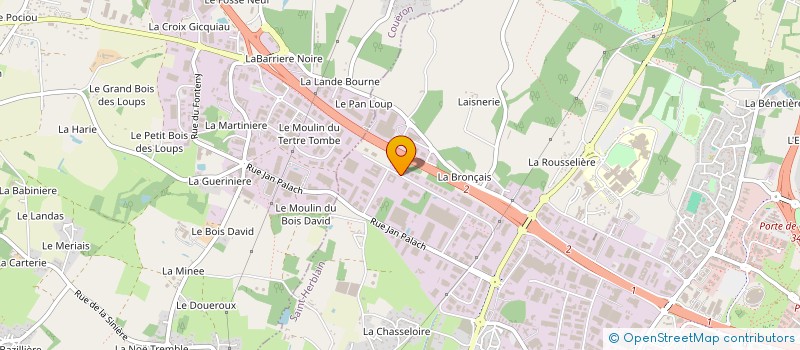 localisation de l'entreprise KAPPA FRANCE RETAIL  SAINT-HERBLAIN