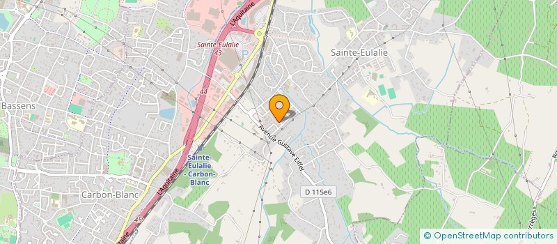 localisation de l'entreprise KAPPA IMMO à SAINTE-EULALIE