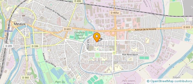 localisation de l'entreprise KAPPE à MEAUX