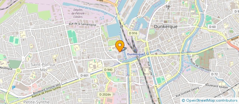 localisation de l'entreprise KAPPE : UNION à DUNKERQUE