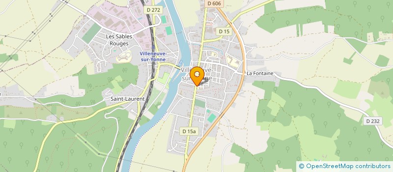 localisation de l'entreprise KAPPLER GENTIEN CLOCHE SOUPAUL à VILLENEUVE-SUR-YONNE