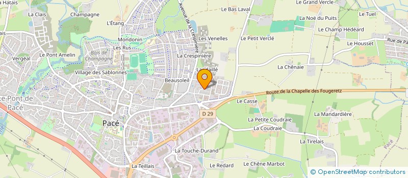 localisation de l'entreprise KAPPY à PACE