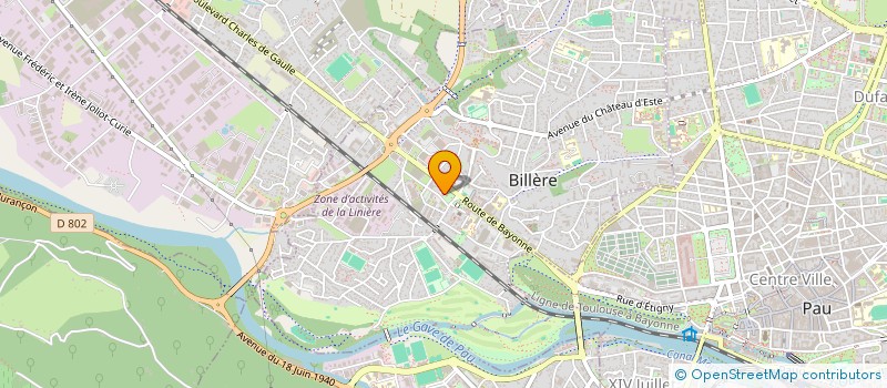 localisation de l'entreprise KAPRI EVENTS à BILLERE