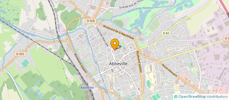 localisation de l'entreprise KAPRICE  ABBEVILLE