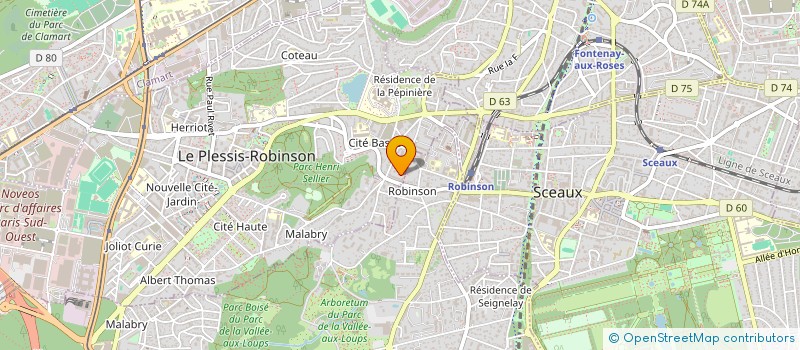 localisation de l'entreprise KAPRIK  LE PLESSIS-ROBINSON