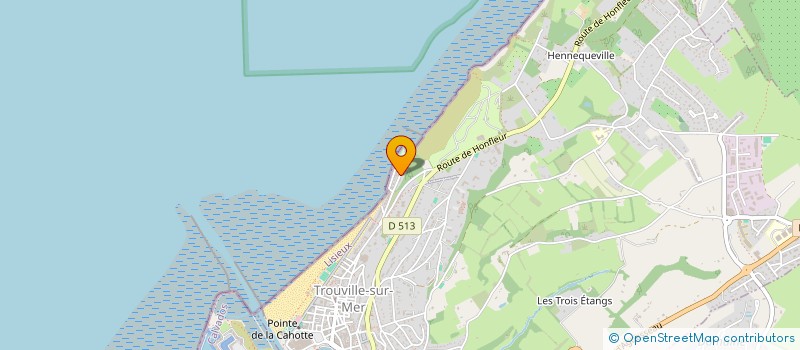 localisation de l'entreprise KAPRISTEL à TROUVILLE-SUR-MER