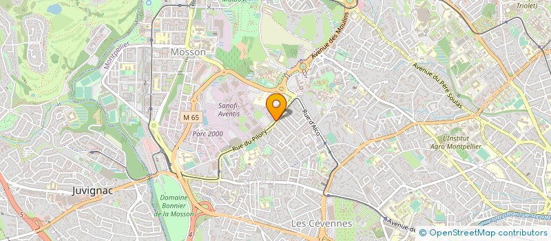 localisation de l'entreprise KAPROX SAS à MONTPELLIER