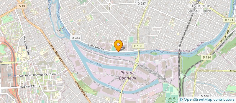 localisation de l'entreprise KAPS SA à SAINT-MAUR-DES-FOSSES