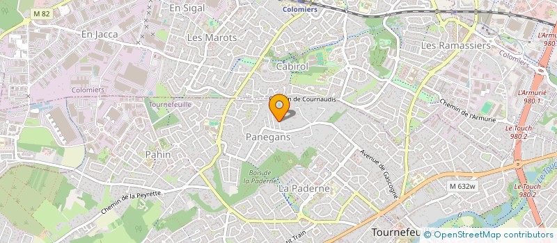 localisation de l'entreprise KAPS23  TOURNEFEUILLE