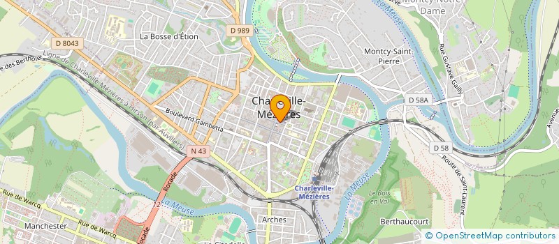 localisation de l'entreprise KAPSALOON à CHARLEVILLE-MEZIERES