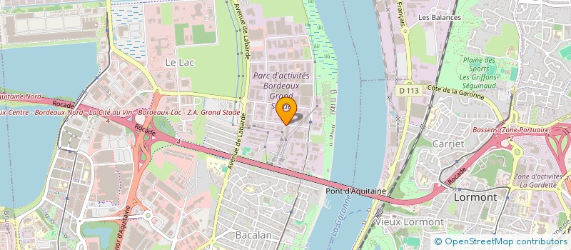 localisation de l'entreprise KAPSERA à BORDEAUX