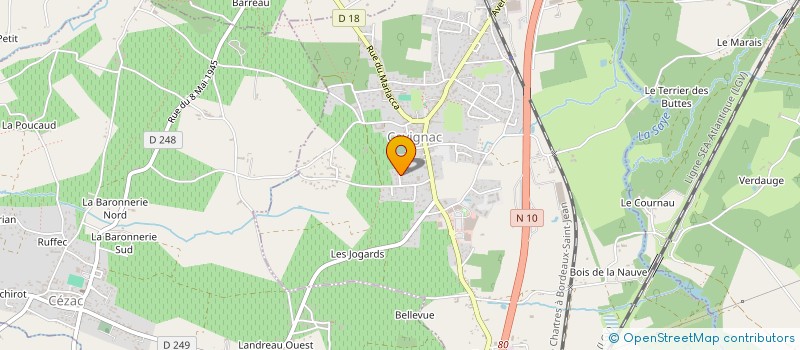 localisation de l'entreprise KAPSLOC  CAVIGNAC