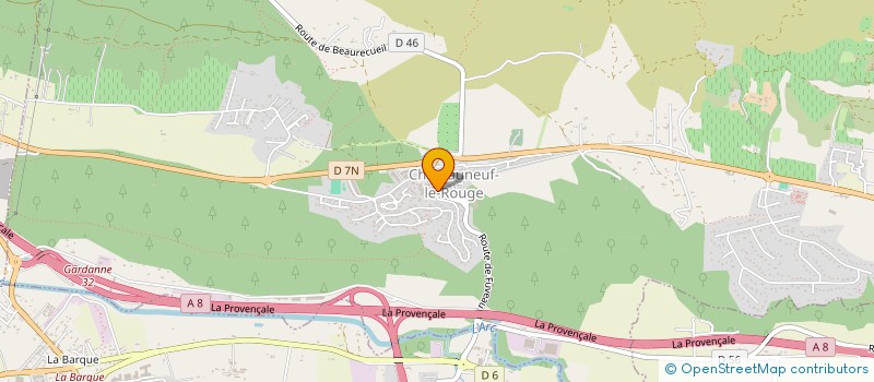 localisation de l'entreprise KAPSULE PRODUCTION  CHATEAUNEUF-LE-ROUGE