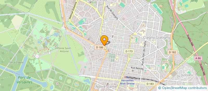 localisation de l'entreprise KAPTEN SAM  LE CHESNAY-ROCQUENCOURT