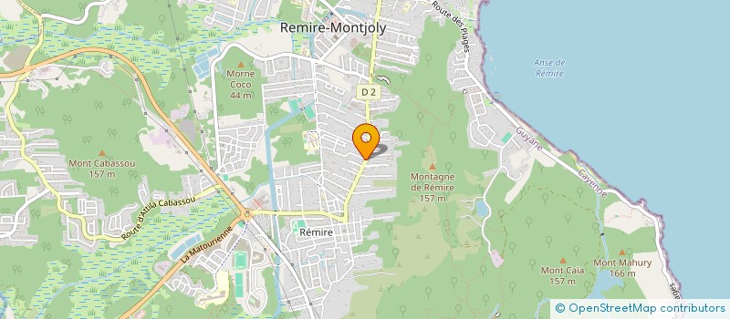 localisation de l'entreprise KAPTON  REMIRE-MONTJOLY
