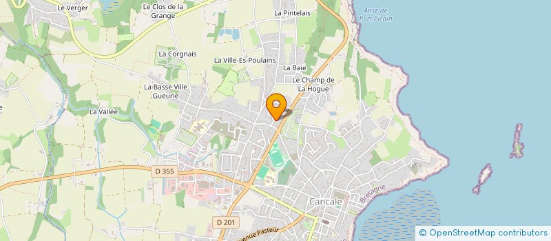 localisation de l'entreprise KAPTONIC à CANCALE