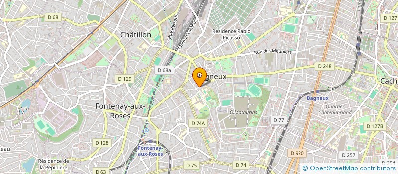 localisation de l'entreprise KAPTURING SARL  BAGNEUX