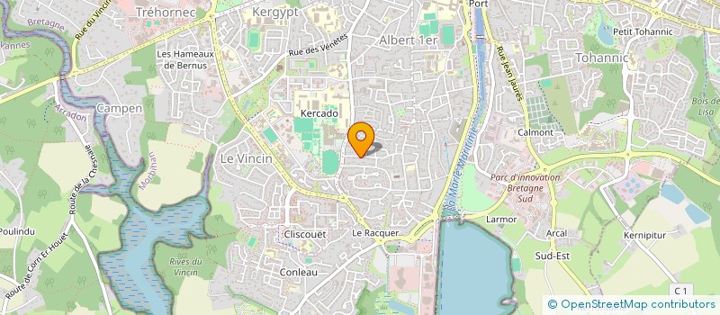 localisation de l'entreprise KAPY à VANNES