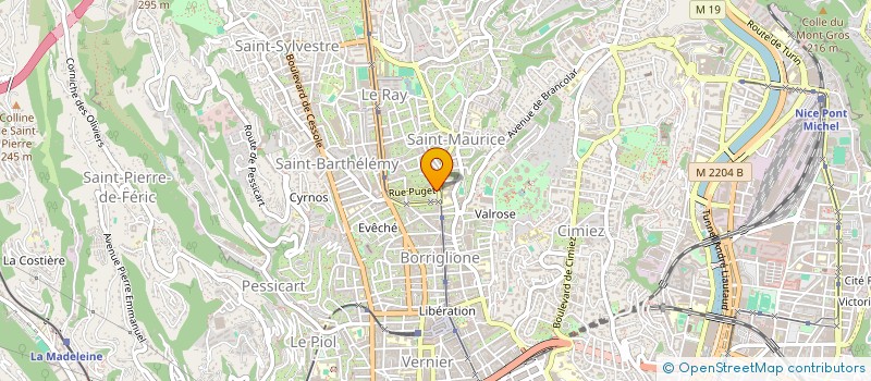 localisation de l'entreprise KAPY ELECTROMENAGER à NICE