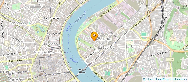 localisation de l'entreprise KAPZUL  BORDEAUX