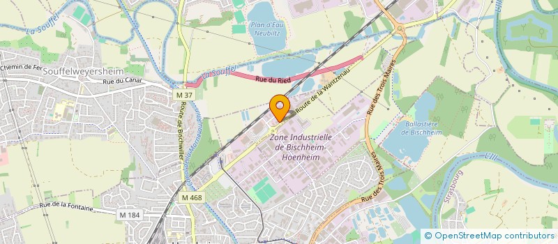 localisation de l'entreprise KAR AND CAR HOENHEIM  HNHEIM