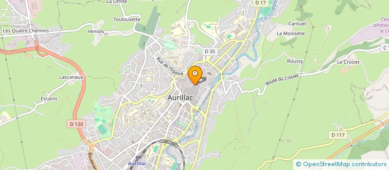 localisation de l'entreprise KAR EN SAC à AURILLAC