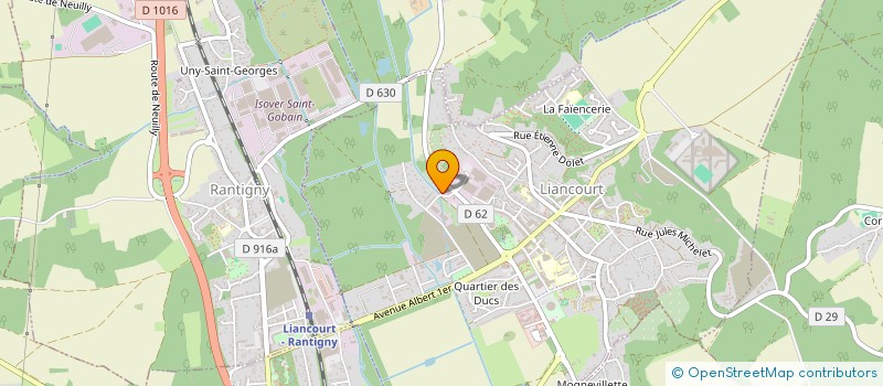 localisation de l'entreprise KAR-IMMO  LIANCOURT