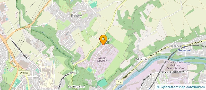 localisation de l'entreprise KAR RECUP à ENNERY