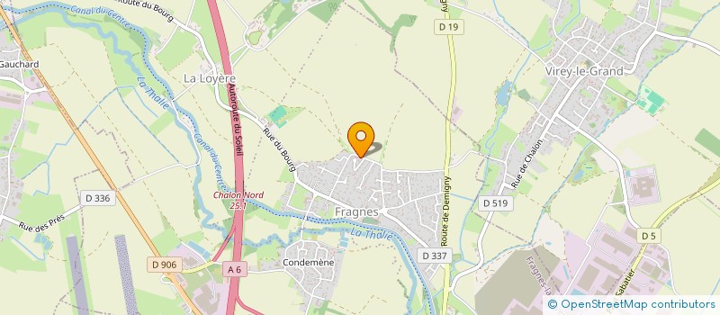 localisation de l'entreprise KAR RENOV  FRAGNES-LA LOYERE