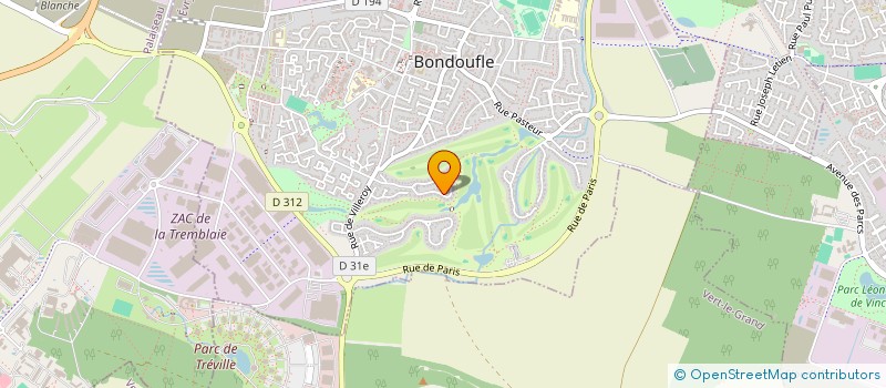 localisation de l'entreprise KAR2MAC à BONDOUFLE